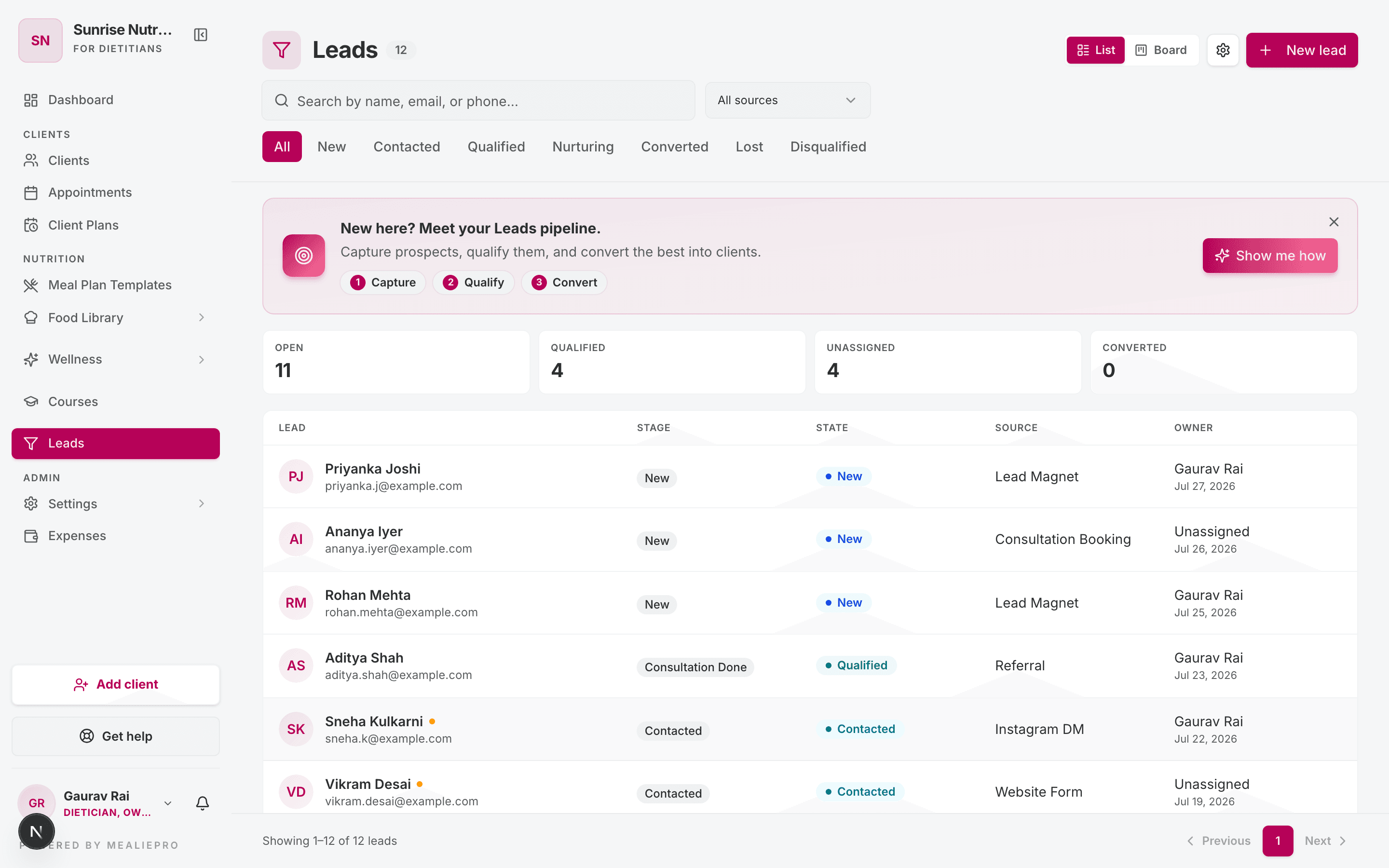 Leads